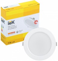 IEK Светильник LED ДВО 1612 белый круг 9Вт 3000К IP20 LDVO0-1612-09-3000-K01 фото