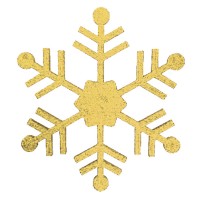 NEON-NIGHT Елочная фигура Снежинка классическая