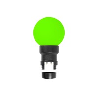 NEON-NIGHT Лампа шар 6 LED для белт-лайта, цвет: Зелёный, Ø45мм, зелёная колба 405-144 фото