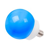 NEON-NIGHT Лампа шар e27 12 LED Ø100мм синяя 405-133 фото