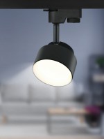 ЭРА TR16 GX53 BK Черный Светильник трековый под лампу Gx53, алюминий (40/320) Б0048548 фото