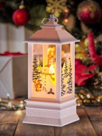 ЭРА EGNDS-06 Новогодний декоративный светильник Снеговик, теплый белый LED, h 20 см, 3*ААА, IP20 Б0051940 фото