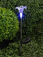 ЭРА Светильник уличный ERASF22-19 Лилия на солнечных батареях садовый 75 см Б0053379 фото
