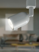 ЭРА Трековый светильник однофазный TR41-GU10 WH MR16 белый Б0054172 фото