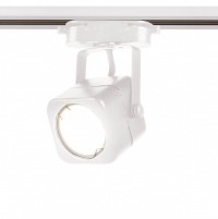 Ambrella Трековый однофазный светильник со сменной лампой GL5107 WH белый GU10 max 12W GL5107 фото