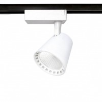 Ambrella Трековый однофазный светодиодный светильник GL5975 WH белый LED 24W 4200K 24° GL5975 фото