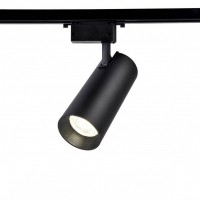 Ambrella Трековый однофазный светодиодный светильник GL5859 BK черный LED 20W 4200K 24° GL5859 фото