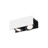 Eglo 39316 Светодиодный потолочный светильник VIDAGO, 2x5,4W(LED), белый/черный 39316 фото