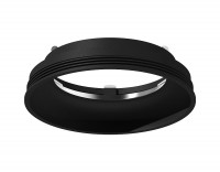 Ambrella Насадка передняя для корпуса светильника с диаметром отверстия D70mm N7021 SBK черный песок D70*H20mm Out1mm MR16 N7021 фото