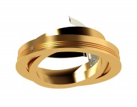Ambrella Насадка передняя поворотная для корпуса светильника с диаметром отверстия D70mm N7004 PYG золото желтое полированное D70*H26mm Out1.5mm MR16 N7004 фото