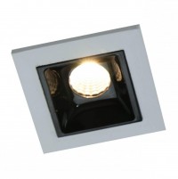 Arte Lamp GRILL Встраиваемый точечный светильник 4,45*4,45*3,46 A3153PL-1BK фото