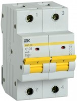 IEK Автоматический выключатель ВА47-150 2Р 125А 15кА х-ка C MVA50-2-125-C фото