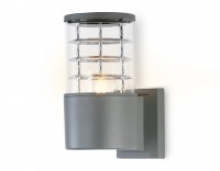 Ambrella Светильник уличный настенный архитектурный ST2521 GR/CL серый/прозрачный IP54 E27 max 11W 200*110*155 ST2521 фото