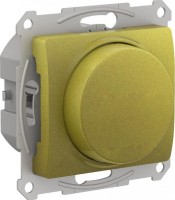 Glossa фисташковый светорегулятор (диммер) повор-нажим, LED, RC, 400Вт, механизм GSL001023 фото