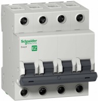 Schneider Electric EASY 9 Автоматический выключатель 4P 10A (C) EZ9F34410 фото