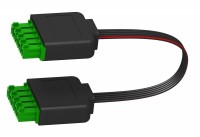 Schneider Electric Acti 9 Smartlink Готовые кабели с двумя разъемами: 6 коротких (100 мм) A9XCAS06 фото