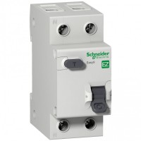 Schneider Electric EASY 9 Дифференциальный автоматический выключатель 1П+Н 40А 30мА C AC =S= EZ9D34640 фото