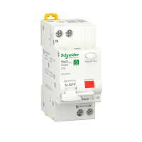Schneider Electric RESI9 Автоматический выключатель дифференциального тока (ДИФ) 1P+N С 10А 6000A 30мА тип A R9D55610 фото