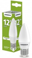 IEK GENERICA Лампа LED C35 свеча 12Вт 230В 4000К E27 LL-C35-12-230-40-E27-G фото