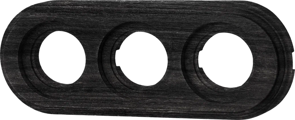 Bironi Лизетта бук угольно-чёрный рамка 3-ая на бревно 220мм BFC22-630-119 фото