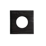 Bironi Шедель бук угольно-чёрный рамка 1-ая форма квадрат (скрытый монтаж) BF4-610-119 фото