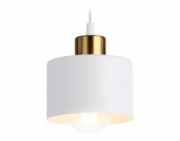 Ambrella Подвесной светильник в стиле лофт TR8112 WH/BS белый/латунь E27 max 40W D120*940 TR8112 фото