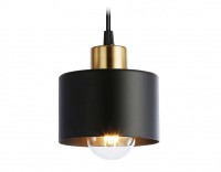 Ambrella Подвесной светильник в стиле лофт TR8113 BK/BS черный/латунь E27 max 40W D120*940 TR8113 фото