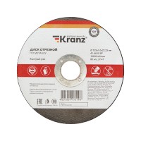 Kranz Диск отрезной по металлу (125x1.0x22.23 мм) KR-90-0912 фото
