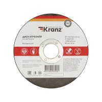 Kranz Диск отрезной по металлу (115х1.0х22.23 мм) KR-90-0902 фото