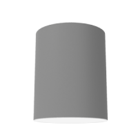 Varton Светодиодный светильник DL-Roll накладной 24 Вт 3000 К 140х170 мм RAL7045 серый муар с рассеивателем опал DALI V1-R0-70137-20D01-2002430 фото