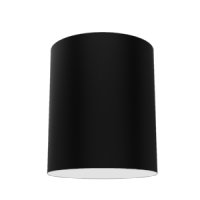 Varton Светодиодный светильник DL-Roll накладной 24 Вт 3000 К 140х170 мм RAL9005 черный муар с рассеивателем опал V1-R0-90137-20000-2002430 фото
