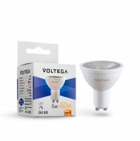 Voltega VG2-S1GU10warm6W-D Софит линзованный GU10 2800К 6W диммируемый (7108) 7108 фото