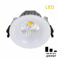 Citilux CLD004NW0 Гамма Белый Светильник встраиваемый 7W*3500K CLD004NW0 фото