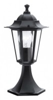Eglo  22472 Светильник уличный напольный LATERNA 4, 1х60W (E27), H405, алюминий, черный/стекло 22472 фото