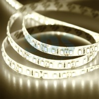LAMPER LED лента силикон, 10 мм,IP65, SMD 2835, 120 LED/m, 12 V,цвет свечения теплый белый, бухта 100 м 141-368 фото