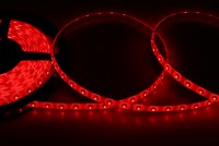 LED лента силикон, 8мм, IP65, SMD 2835, 60 LED/m, 12V, красная Rexant 141-351 фото