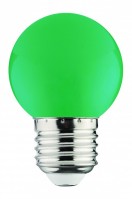 Horoz Electric 001-017-0001 1W Зелёный E27 220-240V Светодиодная цветная лампа RAINBOW HRZ00002313 фото