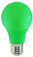 Horoz Electric 001-017-0003 3W Зелёный E27 175-250V Светодиодная цветная лампа SPECTRA HRZ00000009 фото