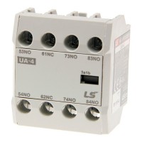 LSIS Дополнительный контакт UA-4 3NO+1NC, фронтальный, для контакторов Metasol MC-6a~150a 83361634050 фото