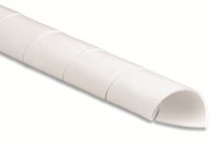 Hyperline GST-20 Спиральный витой жгут для кабеля, Flexible PE, внутренний диаметр 20 мм, цвет белый (10 м) 17171 фото