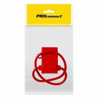 PROconnect Держатель предохранителя , тип вилочный, красный, 1 шт., пакет БОПП 16-0421-4-9 фото