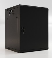 Hyperline TWB-0966-SR-RAL9004 Шкаф настенный 19-дюймовый (19