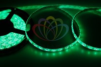 LAMPER LED лента силикон, 8 мм, IP65, SMD 2835, 60 LED/m, 12 V, цвет свечения зеленый 141-354 фото