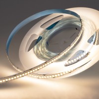 LAMPER LED лента 24 В, 15 мм, IP23, SMD 2835, 240 LED/m, Теплый Белый (3000 К) 141-622 фото