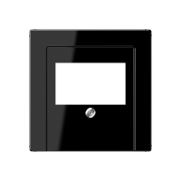 JUNG A 500 Черная Крышка для TAE-розетки, моно-/стерео аудио розетки A569PLTSW фото