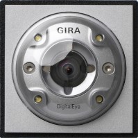 Gira TX-44 Алюминий Видеокамера цветная для вызывной панели 126565 фото