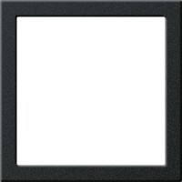Gira System 55 Черный матовый Монтажная рамка 264810 фото