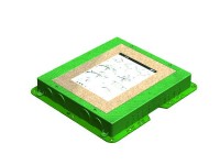 Simon Connect Коробка для монтажа в бетон люков SF400-1, KF400-1, 52050204-035, h-54-89,5мм, 419х384мм, пл G401 фото