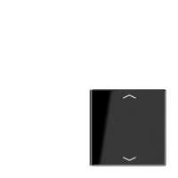 JUNG KNX Черная Клавиша 4-ая для сенсорного модуля LS404TSAPSW14 фото