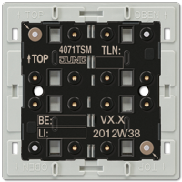 JUNG KNX Кнопочный модуль с интегрированным шинным сопряжением стандарт 1-4гр 4071TSM фото